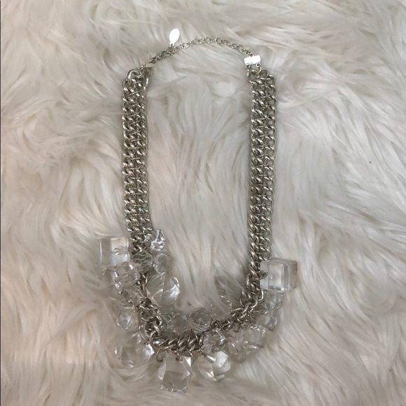Robert Rose Jewelry - Robert Rose Clear Bauble Silver Necklace
